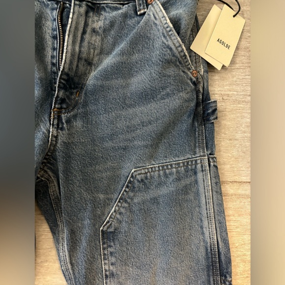 NWT Agolde Rami Carpenter Denim Jeans in Repetition - Picture 6 of 7